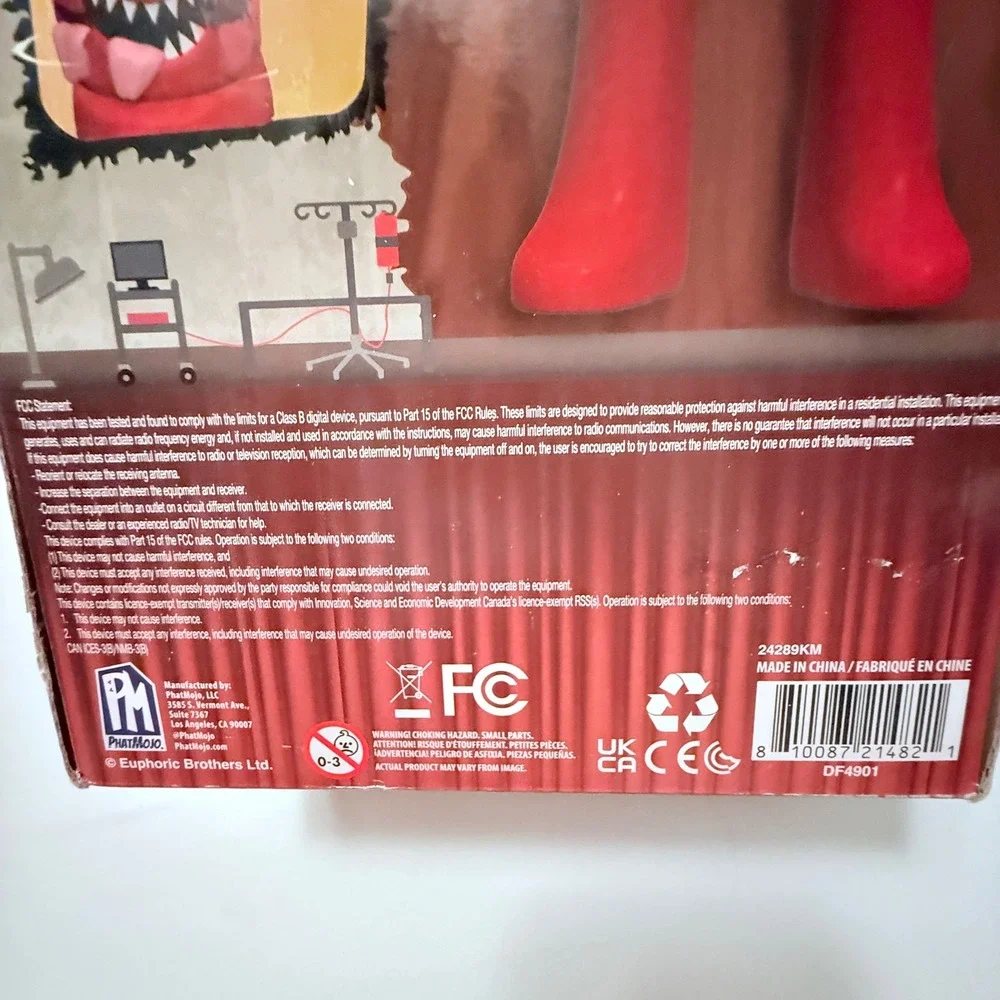PhatMojo Garten of Banban Deluxe Figure Kids 10in Red Good Talking 2-in-1 Face